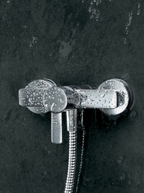 Baterie dus Kludi, Zenta, crom